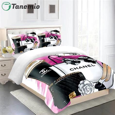 coco chanel comforter set|aliexpress chanel bedding set.